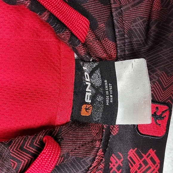 and1 Red Graphic Hoodie - Picture 3 of 4